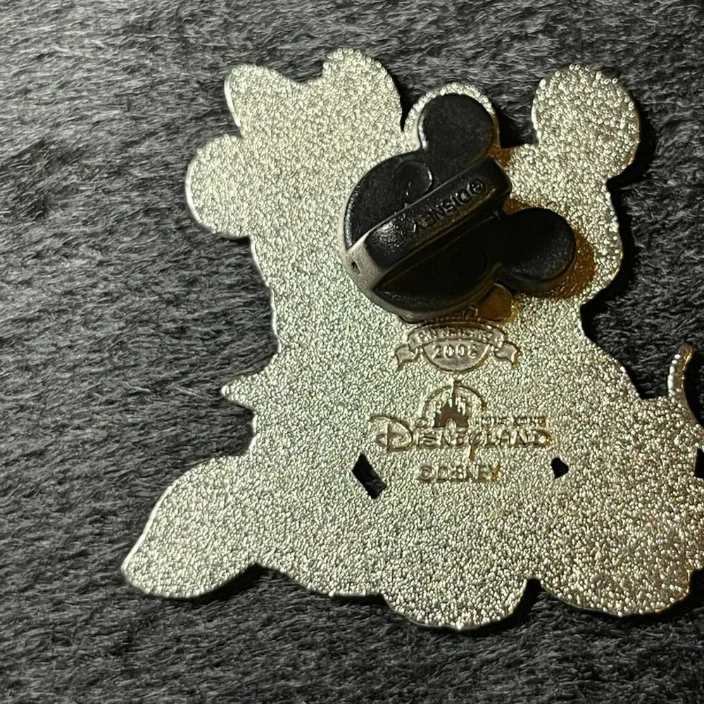 2008 Hong Kong Minnie Mickey‎ Pluto Disney Land Pin